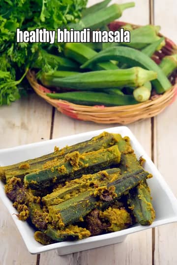 Healthy Bhindi Masala Recipe (Dry Lady Finger Sabzi)