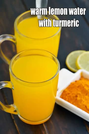 Warm Lemon Water With Turmeric Recipe (Anti Inflammatory)