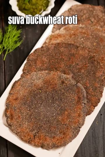 Suva Buckwheat Roti Recipe