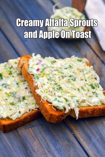 Sprouts And Apple On Toast Recipe
