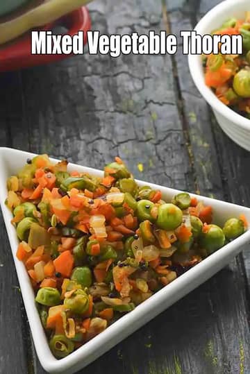 Mixed Vegetable Thoran Recipe