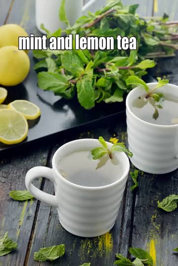 Mint And Lemon Tea Recipe (Mint Lemon Tea For Weight Loss)