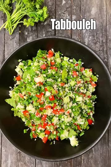 Tabbouleh Recipe (Lebanese Tabbouleh)
