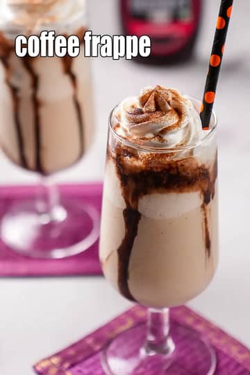 Coffee Frappe Recipe (Cold Coffee Frappe)