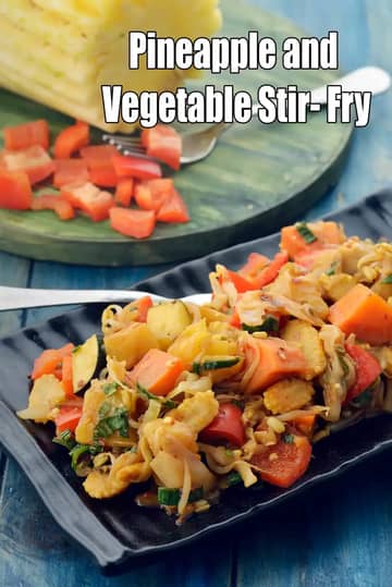 Pineapple And Vegetable Stir- Fry Recipe
