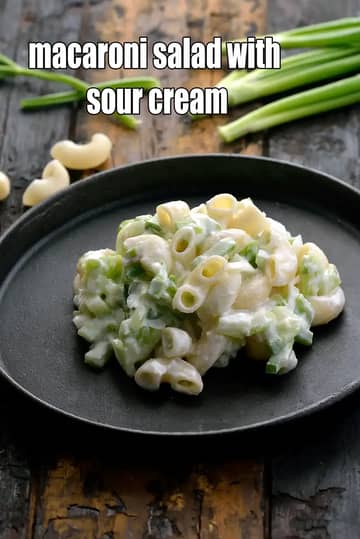 Macaroni Salad With Sour Cream Recipe