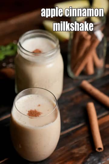 Apple Cinnamon Milkshake Recipe