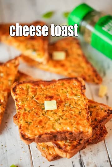 Cheese Toast Recipe (Cheese Toast For Kids)