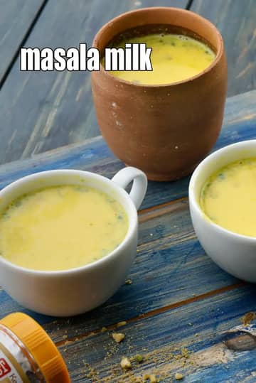 Masala Milk Recipe (Masala Doodh)