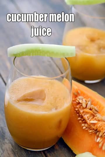 Cucumber Melon Juice Recipe