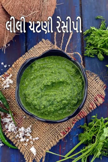 ઢોકળા રેસીપી માટે લીલી ચટણી