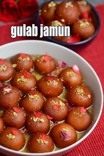 Gulab Jamun Recipe (Gulab Jamun With Khoya)