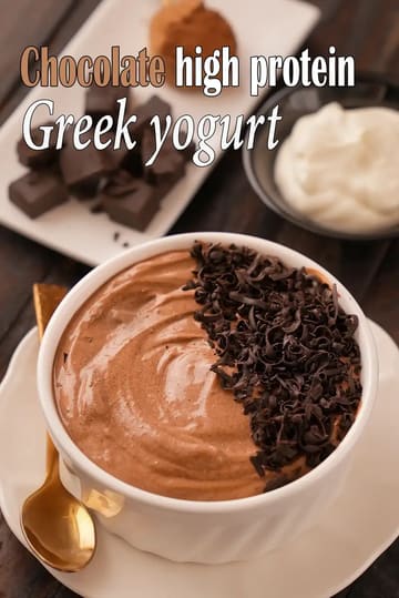 Chocolate High Protein Greek Yogurt Dessert Recipe