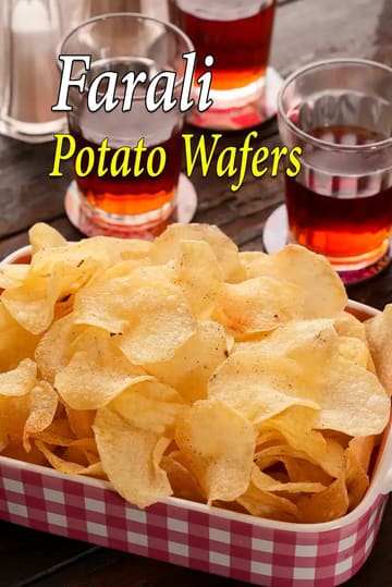 Farali Potato Wafers Recipe (Fasting Potato Chips)