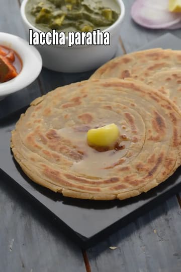 Laccha Paratha Recipe (Punjabi Lachedar Paratha)