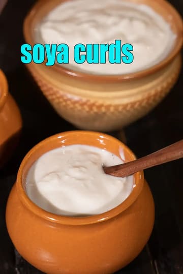 Soya Curds Recipe (How To Make Soya Curds)