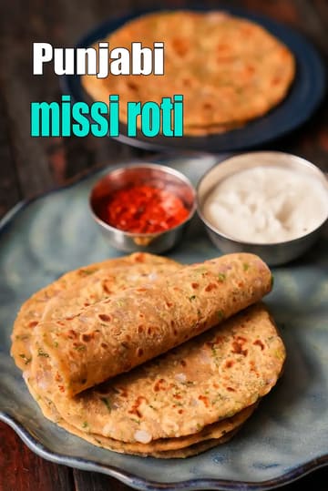 Misi Roti Recipe (Punjabi)