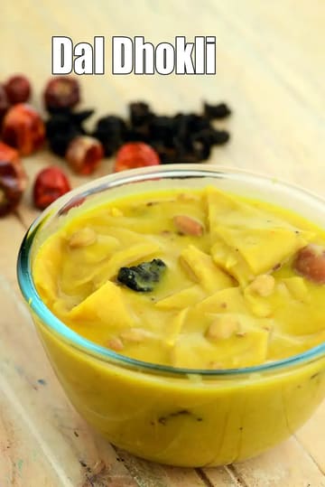 Traditional Gujarati Dal Dhokli Recipe