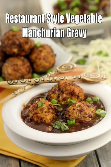 Vegetable Manchurian Recipe