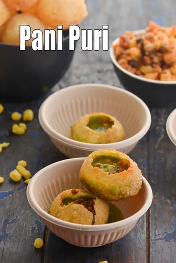 Pani Puri Recipe (Golgappa)