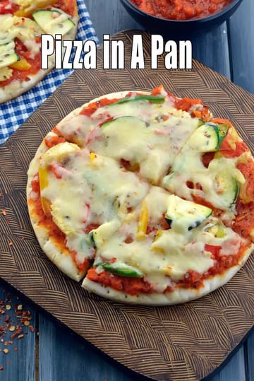 Pizza In A Pan Recipe (Pan Pizza)