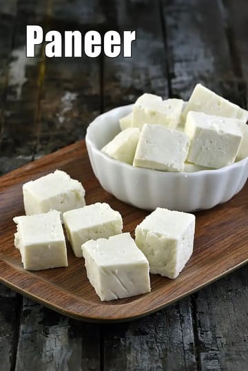 Paneer Recipe (Homemade Paneer)