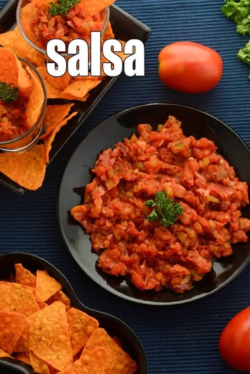 Mexican Salsa Recipe (Indian Style Mexican Salsa)