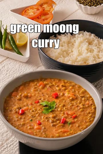 Green Moong Curry Recipe (Maharashtrian Mugachi Usal)