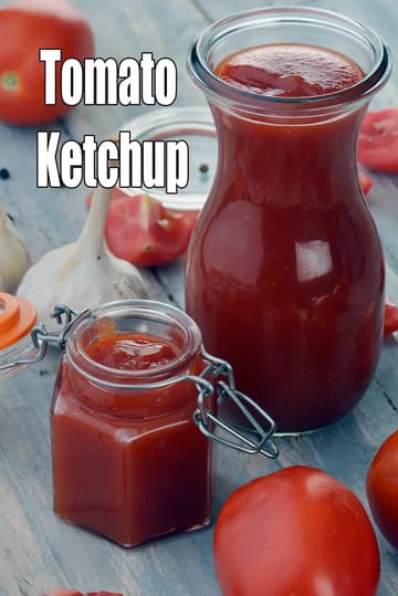 Tomato Ketchup Recipe (Tomato Sauce)