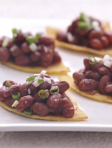 Baked Tortilla Chips With Tomato Bean Salsa Recipe