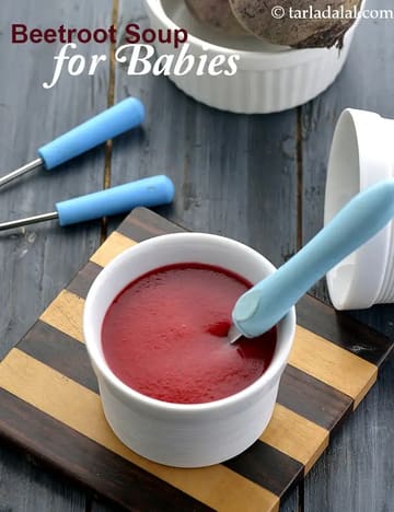 Beetroot Soup For Babies Recipe (Toddlers)