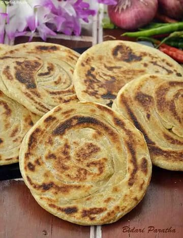Bidari Paratha, Hyderabadi Bidari Parantha