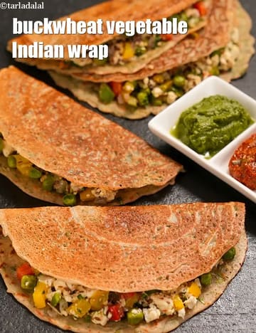 Buckwheat Vegetable Wrap Recipe