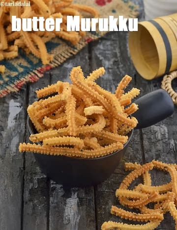 Butter Murukku Recipe (Butter Chakli)