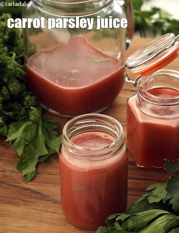 Carrot Parsley Juice Recipe