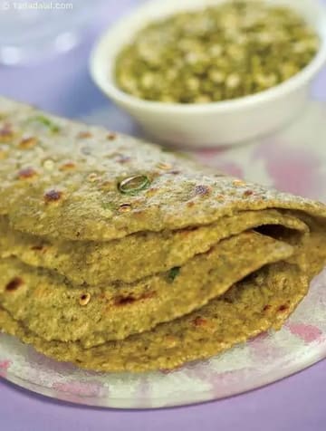 Chhilkewale Parathe Recipe (Vegetarian Recipes)