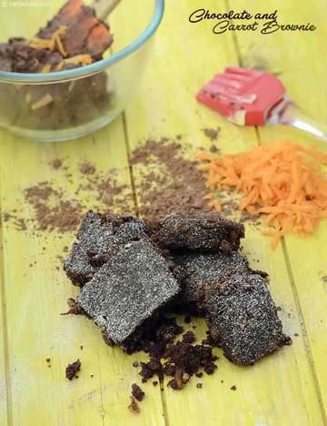 Chocolate And Carrot Brownie Recipe