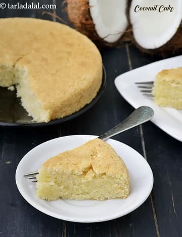 Coconut Cake Recipe (Nariyal Ka Cake)
