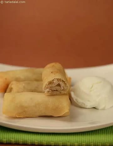 Fried Coconut Rolls Recipe