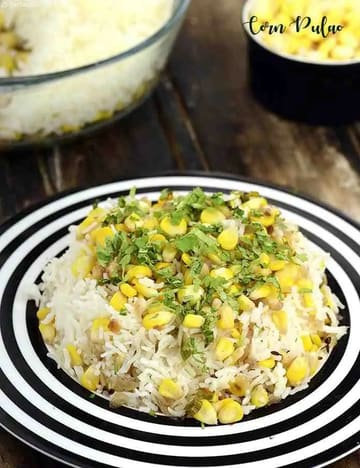 Corn Pulao ( Corn ) Recipe (Corn Recipes)