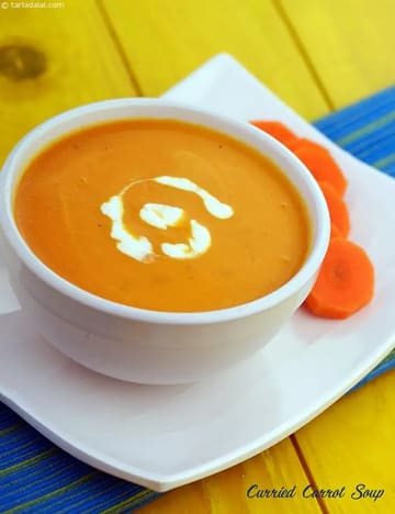 Curried Carrot Soup Recipe (Healthy Recipes)