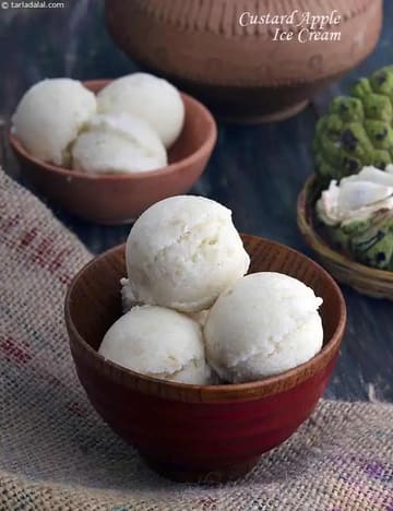 Custard Apple Ice Cream Recipe