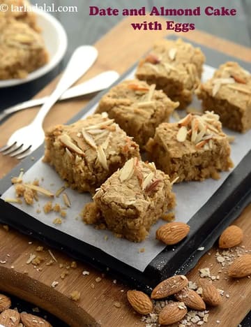 Date And Almond Cake With Eggs Recipe