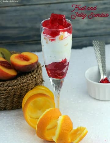 Fruit and Jelly Sundae