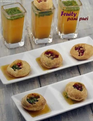 Fruity Pani Puri Recipe