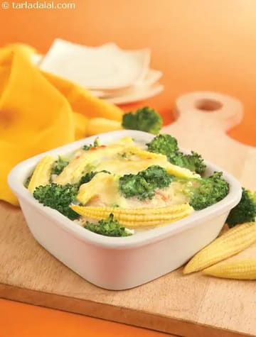 Huanciana Broccoli And Baby Corn ( Exotic Diabetic ) Recipe