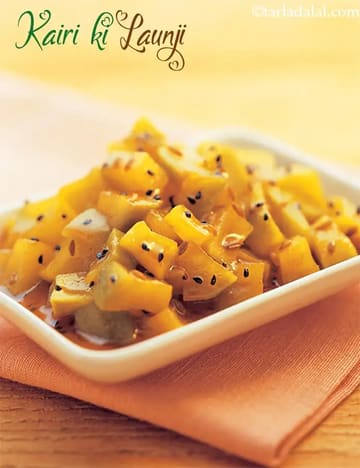 Kairi Ki Launji Recipe (Raw Mango Launjee)