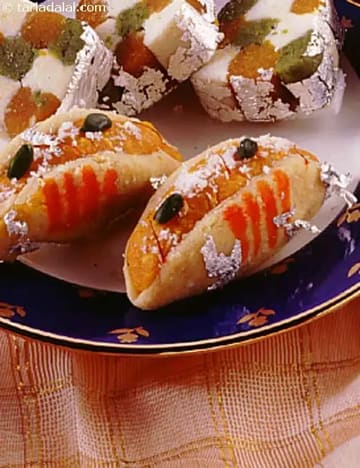 Kaju Badam Tacos Recipe (Mithai Recipes)