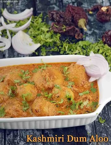 Kashmiri Dum Aloo Recipe