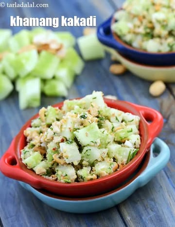 Khamang Kakadi Recipe (Gujarati Khaman Kakadi)